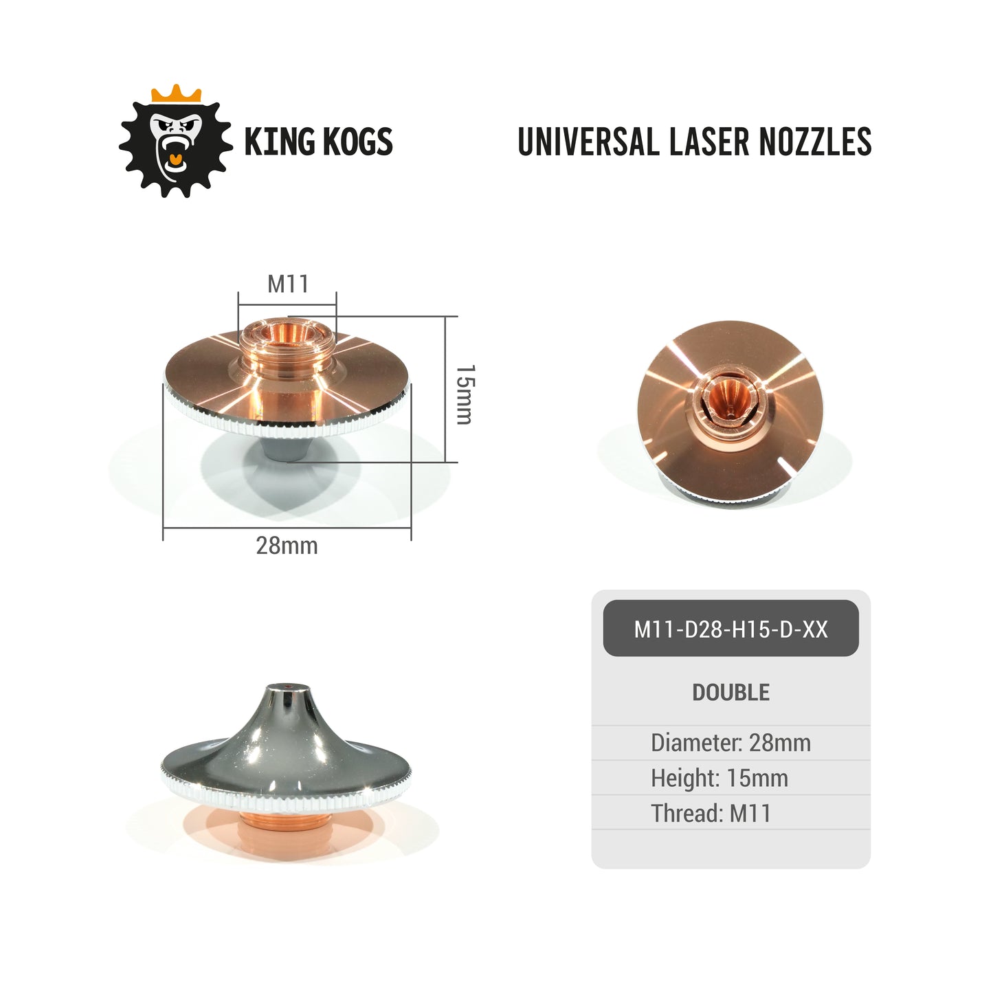 Universal Double Nozzle (M11)